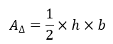 How to find the area of a triangle